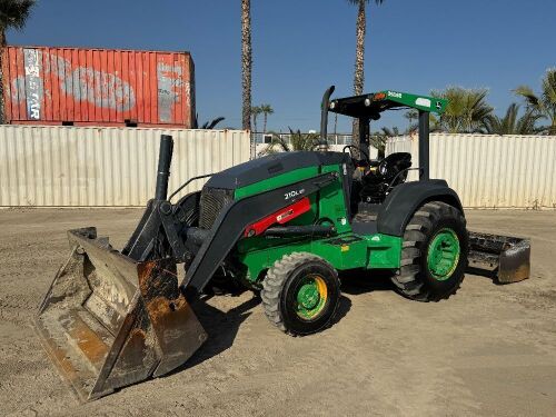 2017 JOHN DEERE 210LEP SKIPLOADER, 4-in-1 bucket, 4x4, canopy, rear scraper. s/n:1T8210ELHHJ894259