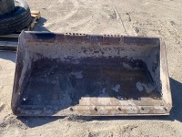 BOBCAT 60" GP BUCKET, fits skidsteer --(LOCATED IN COLTON, CA)--