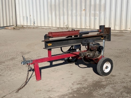 LOG SPLITTER, Tecumseh gasoline, portable. s/n:G972114