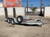 2003 MARKSMAN EQUIPMENT TRAILER, 10,000# capacity, 76"x15' deck, pintle hitch, 6' ramps. s/n:1M9BE15233L516203 - 2