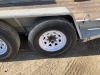 2003 MARKSMAN EQUIPMENT TRAILER, 10,000# capacity, 76"x15' deck, pintle hitch, 6' ramps. s/n:1M9BE15233L516203 - 7