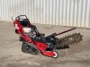 2020 BARRETO 1324STK WALK-BEHIND CRAWLER TRENCHER, Honda gasoline, 4' trencher, 416 hours indicated. s/n:STK615 - 2