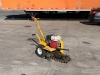 2021 GROUNDHOG T-4-H-S WALK-BEHIND TRENCHER, Honda gasoline, 18" trencher. s/n:17925 - 2