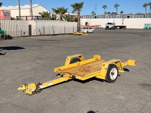 2018 MARKSMAN BTT4X7TILT TILTBED TRAILER, 1,500# capacity, 48"x7' deck. s/n:1R9BG0718JL846407