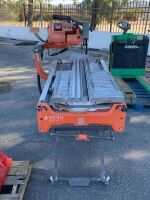 2016 HUSQVARNA TS90 10" TILE SAW, electric. s/n:20161100017 --(LOCATED IN COLTON, CA)--