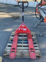 2020 TVH SYHJ-5500 PALLET JACK, 5,500#. s/n:J20101851-1/239 --(LOCATED IN COLTON, CA)--