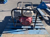 HONDA WT30X 3" TRASH PUMP, gasoline --(LOCATED IN COLTON, CA)--