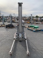 2016 GENIE SLC18 MATERIAL LIFT, 18' lift. s/n:SLC16G-67139 --(LOCATED IN COLTON, CA)--