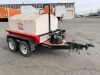 2021 MULTIQUIP WT5C 500 GALLON WATER TRAILER, Honda GX120 gasoline, 2" pump, rear spray bar. s/n:4GNBM1223MB061165 - 2