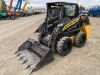 2020 NEW HOLLAND L318 SKIDSTEER LOADER, gp bucket, aux hydraulics, canopy, solid tires, 1,523 hours indicated. s/n:NLM486886