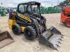 2020 NEW HOLLAND L318 SKIDSTEER LOADER, gp bucket, aux hydraulics, canopy, solid tires, 1,523 hours indicated. s/n:NLM486886 - 2