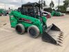 2017 BOBCAT S550 SKIDSTEER LOADER, gp bucket, aux hydraulics, canopy, solid tires, 1,887 hours indicated. s/n:AHGM13261 - 2