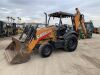 2018 CASE 580NEP LOADER BACKHOE, 4-in-1 bucket, 4x4, canopy, extension hoe, rear aux hydraulics, rear q/c, 1,488 hours indicated. s/n:NJC750240