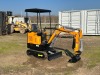 2024 MIVA VA15 MINI HYDRAULIC EXCAVATOR, gp bucket, aux hydraulics, thumb, backfill blade, canopy. s/n:VA152410143 - 2