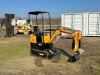 2024 MIVA VA13 MINI HYDRAULIC EXCAVATOR, gp bucket, aux hydraulics, thumb, backfill blade, canopy. s/n:VA132410378 - 2