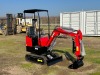 2024 MIVA VA13 MINI HYDRAULIC EXCAVATOR, gp bucket, aux hydraulics, thumb, backfill blade, canopy. s/n:VA13241214 - 2