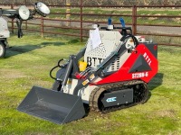 2024 BATTLER ST28H6 WALK-BEHIND CRAWLER SKIDSTEER LOADER, gp bucket, aux hydraulics. s/n:ST28H6500601