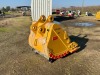 2024 TOFT CAT320 42" ROCK BUCKET, fits excavator. s/n:TOFTEB24555 --(LOCATED IN MADERA, CA)-- - 3