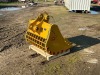 2024 TOFT CAT315 42" GRID BUCKET, fits excavator. s/n:TOFTEB241000902 --(LOCATED IN MADERA, CA)-- - 3