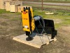 2024 TOFT TOFT680 POST DRIVER ATTACHMENT, fits skidsteer. s/n:TOFTJW40Z17271 --(LOCATED IN MADERA, CA)--