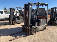 2019 DOOSAN BC25S-7 FORKLIFT, 5,000#, 80" mast, 2-stage, 189" lift, side shift, electric, canopy, solid tires. s/n:FBA1B-1360-00620 --(DOES NOT RUN)-- --(LOCATED IN COLTON, CA)--