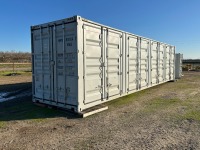 2024 40' CARGO CONTAINER, (4) side doors w/lockbox, front door w/lockbox. s/n:DFCM177947 --(LOCATED IN MADERA, CA)--