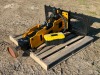 2024 GIYI 680 POST DRIVER ATTACHMENT, fits skidsteer. s/n:HYDZC241212 --(LOCATED IN MADERA, CA)--