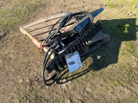 2024 GIYI GYHT59 HEDGE TRIMMER ATTACHMENT, fits skidsteer. s/n:GYDLLJ241149 --(LOCATED IN MADERA, CA)--