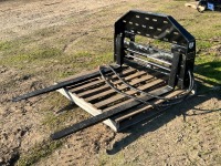 2024 GIYI GYDCYHC FORK ATTACHMENT, fits skidsteer. s/n:GYDCYHC241217 --(LOCATED IN MADERA, CA)--