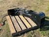 2024 GIYI GYZWB HYDRAULIC BACKHOE ATTACHMENT, fits mini skidsteer. s/n:GYZWB241125 --(LOCATED IN MADERA, CA)-- - 2