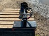 2024 AUGER ATTACHMENT, fits walk-behind skidsteer --(LOCATED IN MADERA, CA)-- - 3