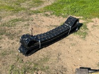 (2) RUBBER TRACKS, fits mini excavator --(LOCATED IN MADERA, CA)--'