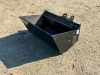 2024 GIYI 5T HYDRAULIC TILT BUCKET, fits excavator. s/n:QXD5T241228 --(LOCATED IN MADERA, CA)--