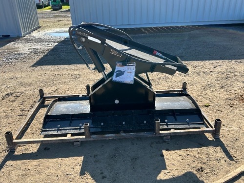 2024 GIYI GYSV70 SNOW SHOVEL ATTACHMENT, fits skidsteer. s/n:GYDTXC241175 --(LOCATED IN MADERA, CA)--