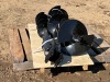 2024 GIYI AUGER ATTACHMENT SET, 8" AUGER BIT, 12" AUGER BIT, 15" AUGER BIT, fits mini excavator --(LOCATED IN MADERA, CA)-- - 3