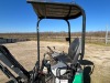 2017 JOHN DEERE 17G MINI HYDRAULIC EXCAVATOR, gp bucket, aux hydraulics, backfill blade, canopy, 1,295 hours indicated. s/n:1FF017GXVHK226758 - 6