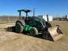 2017 JOHN DEERE 210LEP SKIPLOADER, gp bucket, 4x4, canopy, rear scraper, 2,480 hours indicated. s/n:1T8210ELKHJ894205 - 2