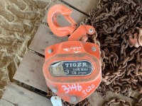 2008 TIGER ORS NASCO 310 3-TON CHAIN HOIST --(LOCATED IN MADERA, CA)--