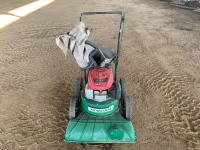 2022 BILLYGOAT KV650H LAWN VACUUM, Honda gasoline. s/n:92021333 --(LOCATED IN MADERA, CA)--