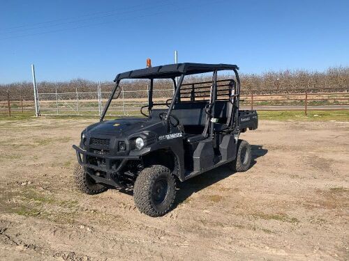 2019 KAWASAKI MULE PRO DXT UTILITY CART, diesel, 4x4, canopy, seats 4, 25"x54" tilt bed, 848 hours indicated. s/n:JKAAFCA14KB501535