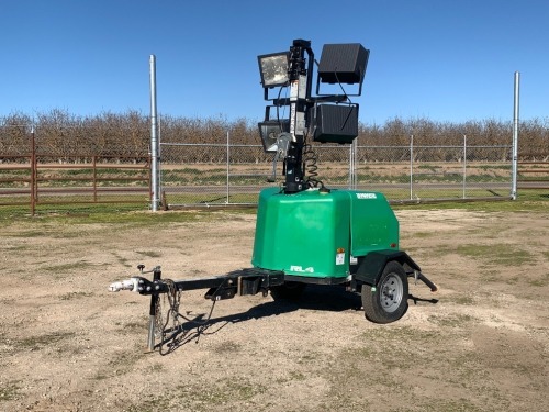 2019 TEREX RL4 LIGHT TOWER, Kohler diesel, 6kw generator, portable. s/n:4ZJSA1019K1010976