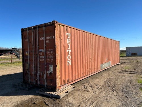 40' CARGO CONTAINER --(LOCATED IN MADERA, CA)--