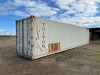 40' REFRIGERATED CARGO CONTAINER. --(LOCATED IN MADERA, CA)--