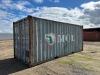 20' CARGO CONTAINER --(LOCATED IN MADERA, CA)--