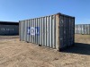 20' CARGO CONTAINER --(LOCATED IN MADERA, CA)-- - 2