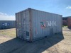 20' CARGO CONTAINER --(LOCATED IN MADERA, CA)--