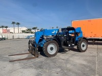 2017 GENIE GTH636 ROUGH TERRAIN REACH FORKLIFT, 6,000#, 36' reach, 3-stage, 4x4x4, tilt, diesel, canopy, foam filled tires. s/n:GTH06E-11188