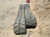 SET OF RUBBER TRACKS, fits excavator --(LOCATED IN COLTON, CA)-- - 2