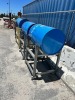 APPROX. (4) 50 GALLON DRUMS ON CARTS W/MOTORS AND PUMPS --(LOCATED IN COLTON, CA)-- - 2