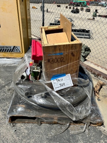 PALLET OF GE SPEEDTRONIC EX2100 DIGITAL EXCITATION CONTROL SYSTEM, ASST. RUBBER TUBINGS --(LOCATED IN COLTON, CA)--